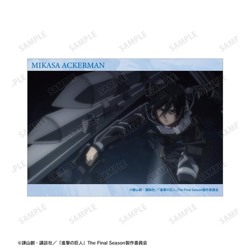 『進撃の巨人』ミカサ 場面写A5イラストカード vol.2