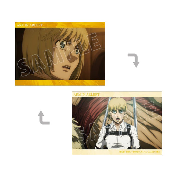『進撃の巨人』アルミン 場面写A5イラストカード vol.2