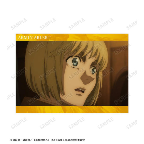 『進撃の巨人』アルミン 場面写A5イラストカード vol.2