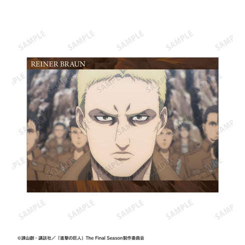 『進撃の巨人』ライナー 場面写A5イラストカード vol.2
