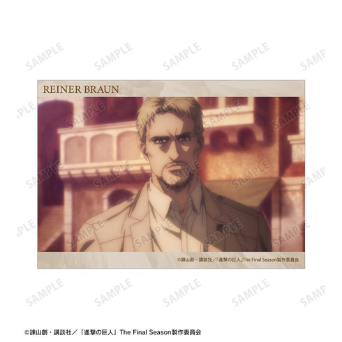『進撃の巨人』ライナー 場面写A5イラストカード vol.2