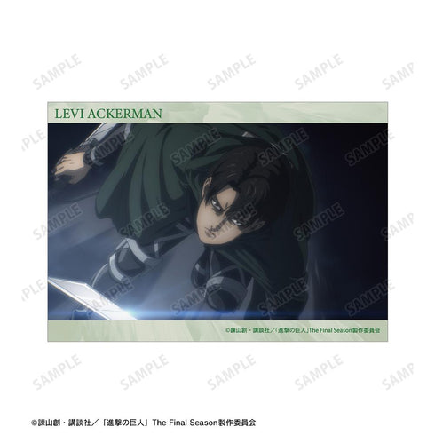 『進撃の巨人』リヴァイ 場面写A5イラストカード vol.2