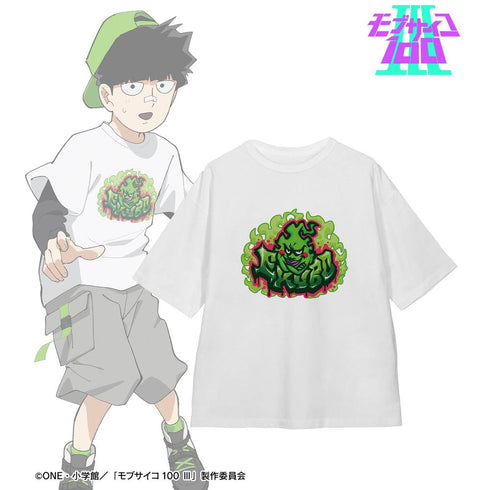 『モブサイコ100 III』描き下ろし 影山茂夫 ストリートスポーツver. 着用BIGシルエットTシャツユニセックス