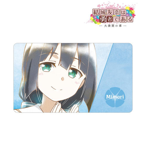 『結城友奈は勇者である -大満開の章-』東郷美森 Ani-Art aqua label 第2弾 マルチデスクマット ver.A