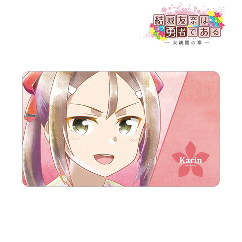 『結城友奈は勇者である -大満開の章-』三好夏凜 Ani-Art aqua label 第2弾 マルチデスクマット ver.A