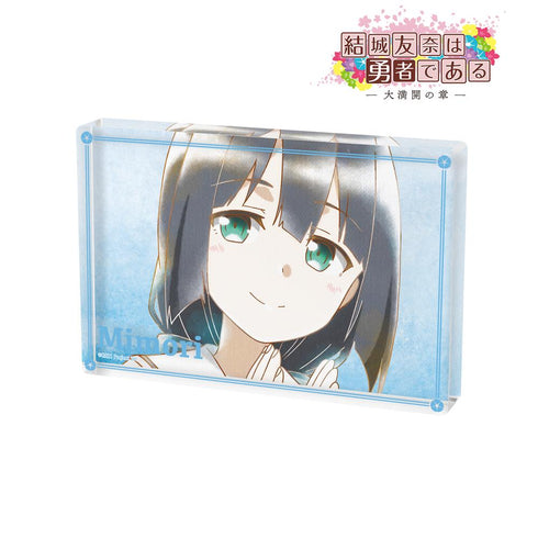 『結城友奈は勇者である -大満開の章-』東郷美森 Ani-Art aqua label 第2弾 アクリルブロック ver.A