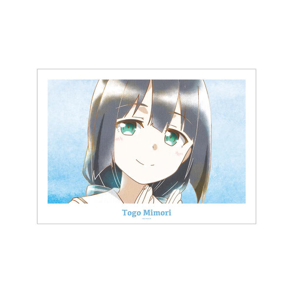 『結城友奈は勇者である -大満開の章-』東郷美森 Ani-Art aqua label 第2弾 A3マット加工ポスター ver.A