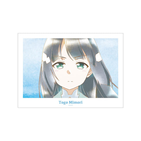 『結城友奈は勇者である -大満開の章-』東郷美森 Ani-Art aqua label 第2弾 A3マット加工ポスター ver.B