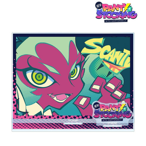 『New PANTY & STOCKING with GARTERBELT』スキャンティ 場面写パーツ付きBIGアクリルスタンド