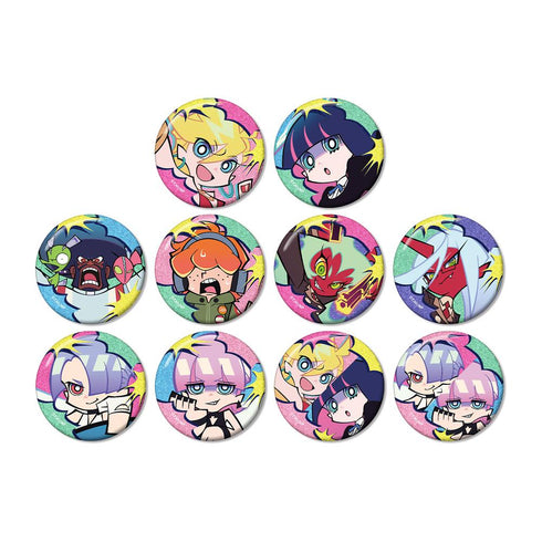 『New PANTY & STOCKING with GARTERBELT』トレーディンググリッター缶バッジ(単位/BOX)