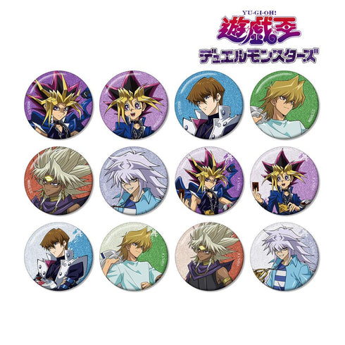 『遊☆戯☆王デュエルモンスターズ』描き下ろし 歩みver. トレーディンググリッター缶バッジ(単位/BOX)