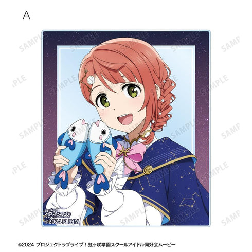 『ラブライブ!虹ヶ咲学園スクールアイドル同好会』描き下ろし 上原歩夢 十二星座ver. アクリルカード2枚セット