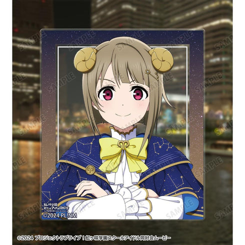 『ラブライブ!虹ヶ咲学園スクールアイドル同好会』描き下ろし 中須かすみ 十二星座ver. アクリルカード2枚セット