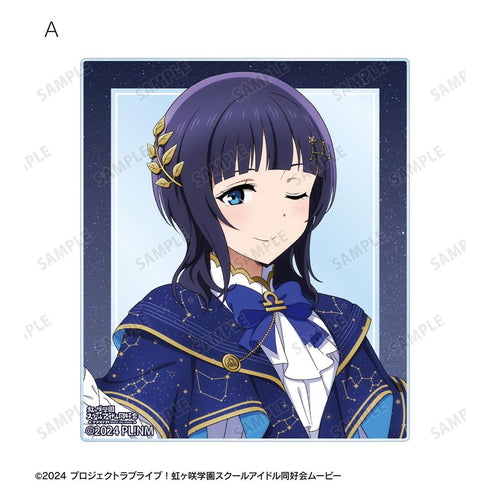 『ラブライブ!虹ヶ咲学園スクールアイドル同好会』描き下ろし 朝香果林 十二星座ver. アクリルカード2枚セット