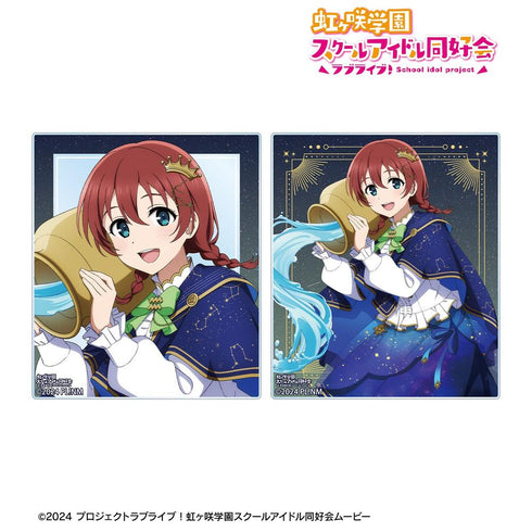 《Love Live! 虹咲学园校园偶像同好会》全新绘制 艾玛·维尔德 十二星座版 亚克力卡2张套装