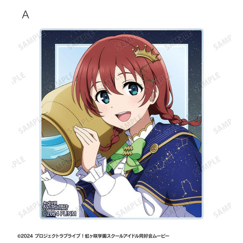 《Love Live! 虹咲学园校园偶像同好会》全新绘制 艾玛·维尔德 十二星座版 亚克力卡2张套装