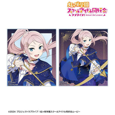 《Love Live! 虹咲學園校園偶像同好會》全新繪製 鐘 嵐珠 十二星座版 壓克力卡2張組