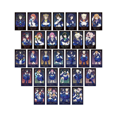 《Love Live! 虹咲学园校园偶像同好会》全新绘制 十二星座版 即拍即印相机风格插画卡(单位/盒)