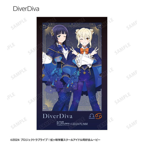 《Love Live! 虹咲学园校园偶像同好会》全新绘制 十二星座版 即拍即印相机风格插画卡(单位/盒)