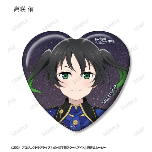 《Love Live! 虹咲学园校园偶像同好会》全新绘制 十二星座版 心形收藏徽章(单位/盒)