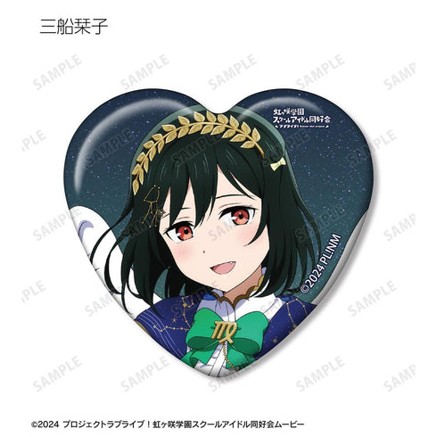 《Love Live! 虹咲学园校园偶像同好会》全新绘制 十二星座版 心形收藏徽章(单位/盒)