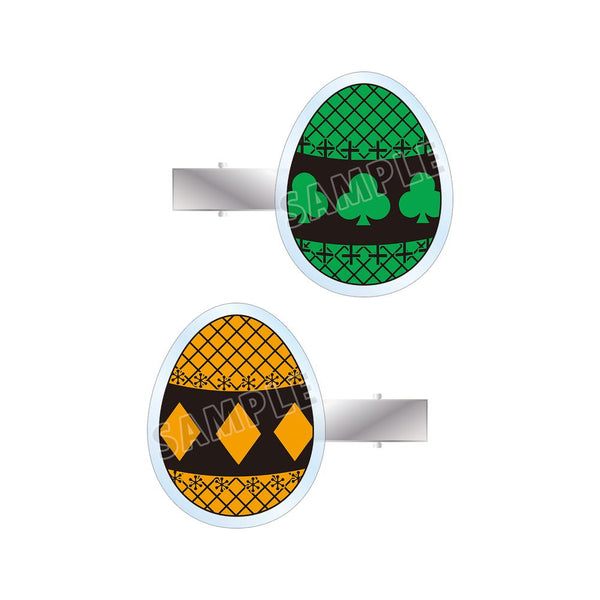 『しゅごキャラ!』スゥ&ダイヤ ar-Unity モチーフ柄 アクリルヘアクリップ2個セット