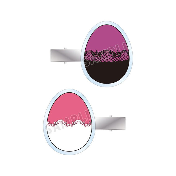 『しゅごキャラ!』イル&エル ar-Unity モチーフ柄 アクリルヘアクリップ2個セット