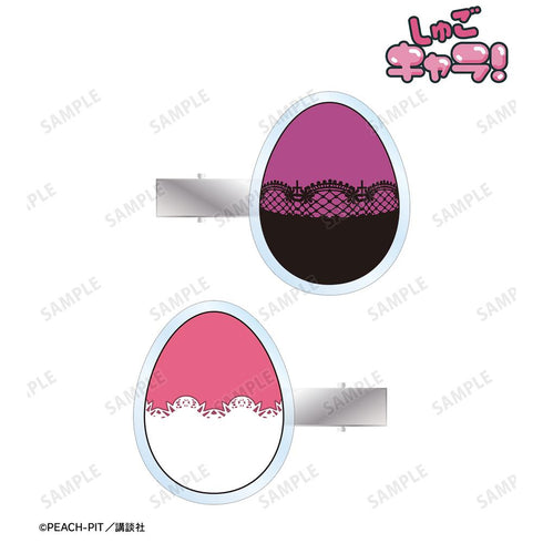 『しゅごキャラ!』イル&エル ar-Unity モチーフ柄 アクリルヘアクリップ2個セット