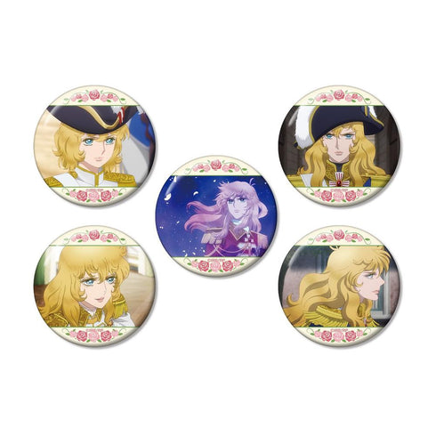 『ベルサイユのばら』オスカル 場面写缶バッジ5個セット