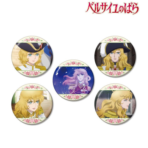 『ベルサイユのばら』オスカル 場面写缶バッジ5個セット