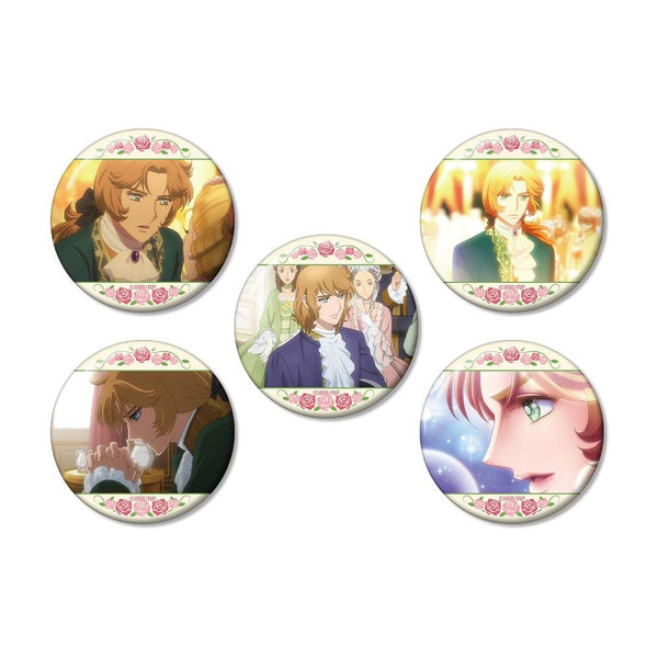 『ベルサイユのばら』フェルゼン 場面写缶バッジ5個セット