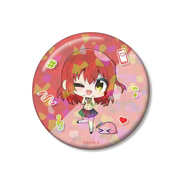 『ぼっち・ざ・ろっく!』むーらんさんイラスト 喜多郁代 制服ver. 75mmホログラム缶バッジ