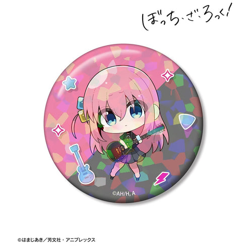 『ぼっち・ざ・ろっく!』むーらんさんイラスト 後藤ひとり ライブ衣装ver. 75mmホログラム缶バッジ【202609再販】