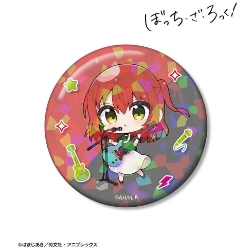 《Bocchi the Rock!》Muran 繪製 喜多郁代 演唱會服裝版 75mm 全息圖鈕扣徽章