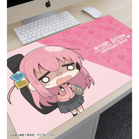 "Bocchi the Rock!" by Muran: Hitori Gotō in School Uniform Multi-Purpose Desk Mat