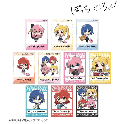 『ぼっち・ざ・ろっく!』むーらんさんイラスト 制服ver.&ライブ衣装ver. トレーディングブロマイド(単位/BOX)【202609再販】