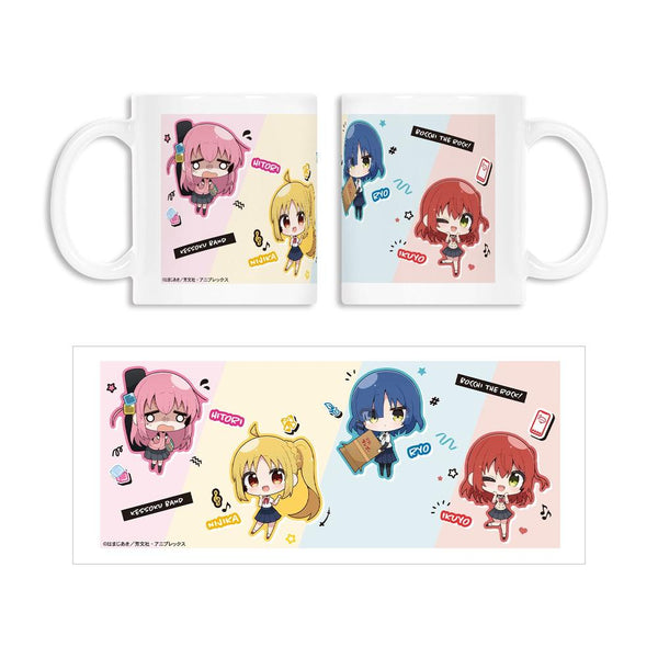 『ぼっち・ざ・ろっく!』むーらんさんイラスト 集合 制服ver. マグカップ