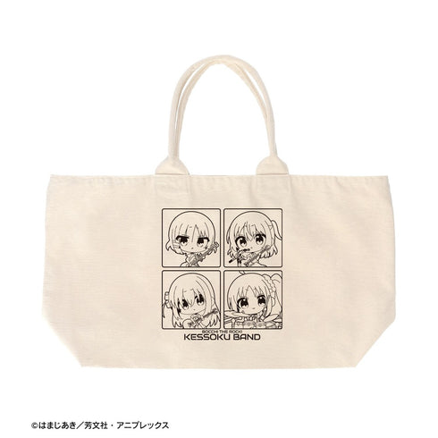 『ぼっち・ざ・ろっく!』むーらんさんイラスト 集合 ライブ衣装ver. BIGジップトートバッグ【202609再販】