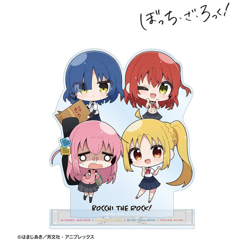 『ぼっち・ざ・ろっく!』むーらんさんイラスト 集合 制服ver. BIGアクリルスタンド【202609再販】