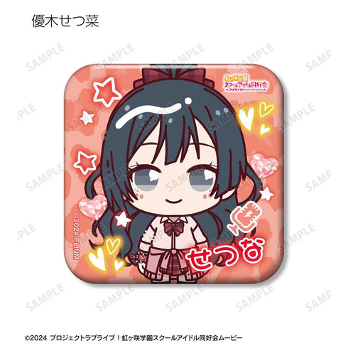 『ラブライブ!虹ヶ咲学園スクールアイドル同好会』トレーディング ちょこんと! ギャル制服ver. スクエア缶バッジ(単位/BOX)