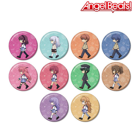 『Angel Beats!』トレーディング ちびとこ グリッター缶バッジ(単位/BOX)