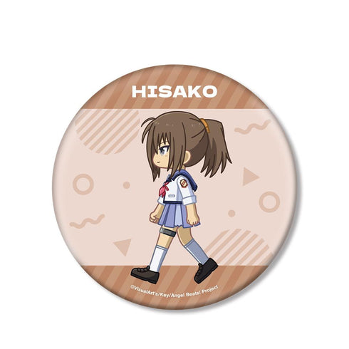 『Angel Beats!』ひさ子 ちびとこ BIG缶バッジ