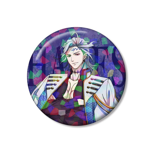 『終末のワルキューレIII』描き下ろし ハデス 75mmホログラム缶バッジ ver.A