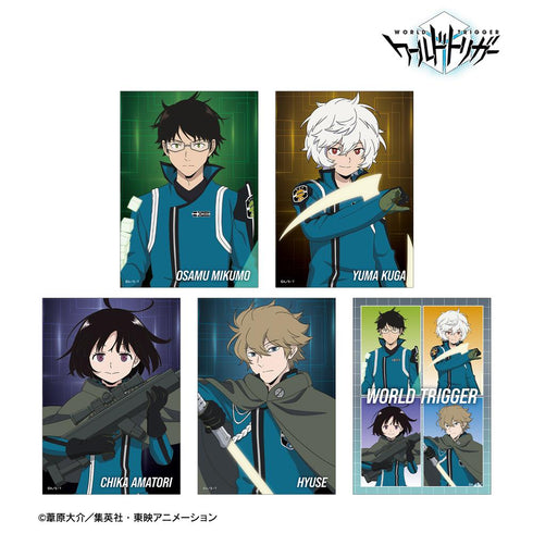 『ワールドトリガー』描き下ろし 戦闘開始ver. ブロマイド5枚セット