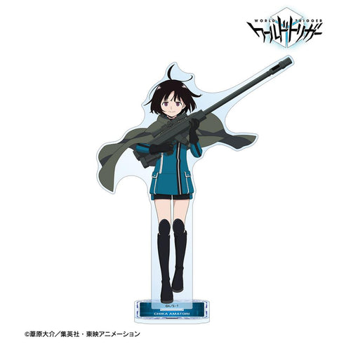 『ワールドトリガー』描き下ろし 雨取 千佳 戦闘開始ver. BIGアクリルスタンド