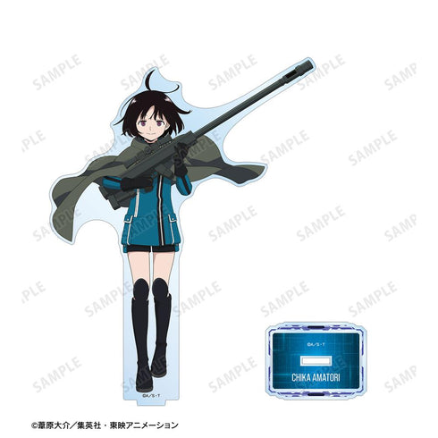 『ワールドトリガー』描き下ろし 雨取 千佳 戦闘開始ver. BIGアクリルスタンド