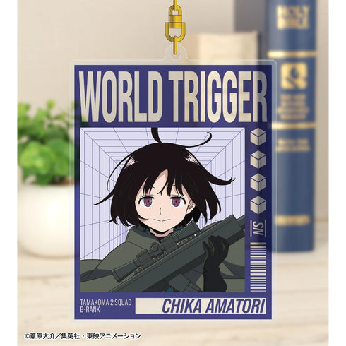 『ワールドトリガー』描き下ろし 雨取 千佳 戦闘開始ver. BIGアクリルキーホルダー