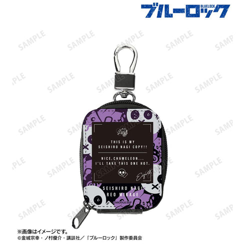 『ブルーロック』凪 誠士郎&御影 玲王 モチーフ 合皮レザーミニポーチ