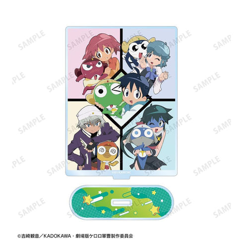 《新劇場版☆克羅羅軍曹 復活後地球即刻面臨滅亡危機!》集合 BIG壓克力立牌 ver.B