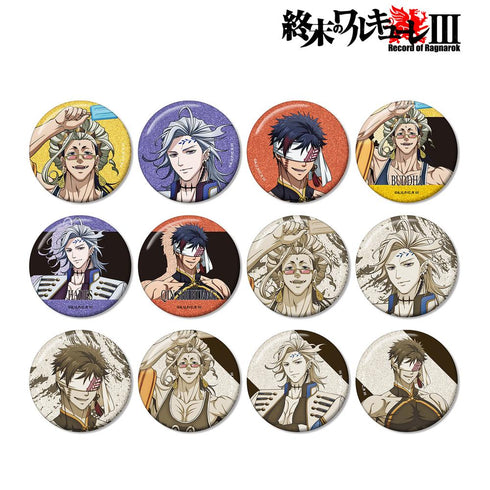 『終末のワルキューレIII』描き下ろし トレーディンググリッター缶バッジ(単位/BOX)